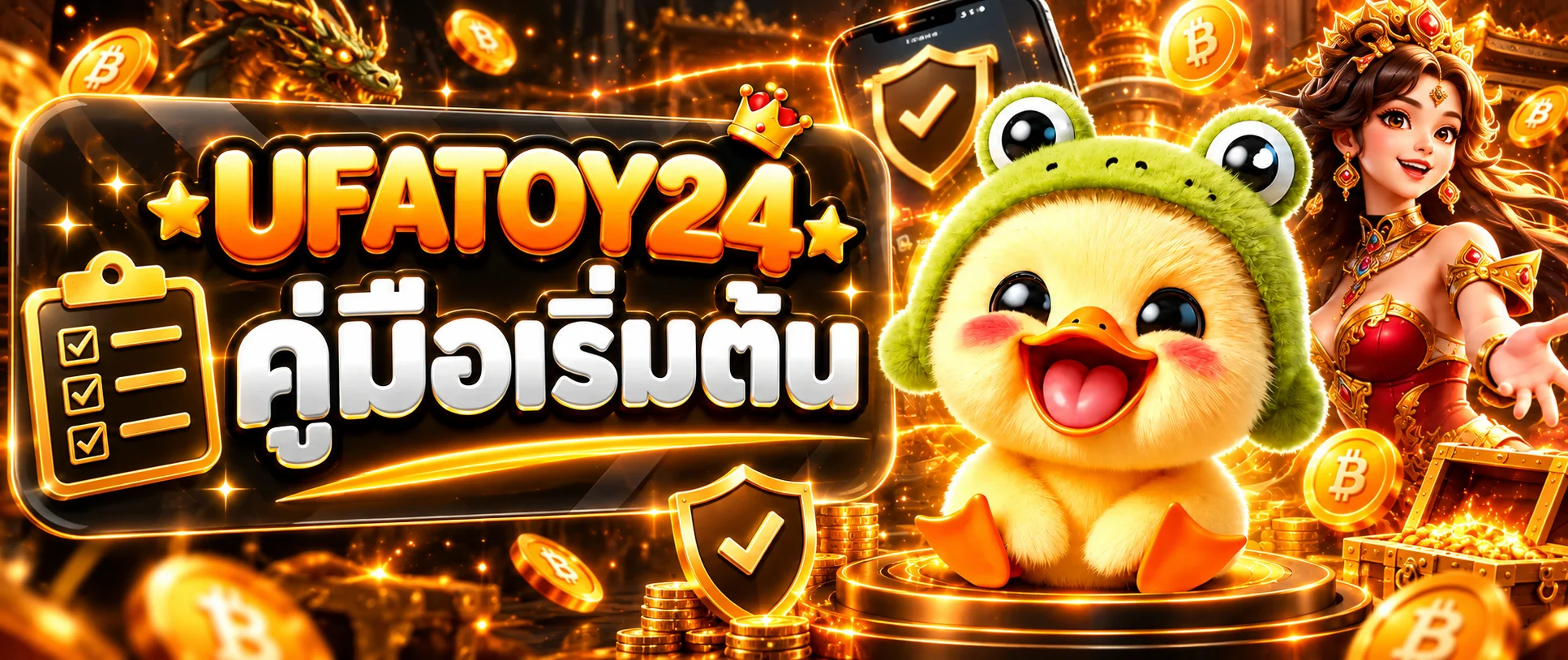 UFATOY24 คู่มือสมัคร ล็อกอิน และดูแลบัญชี